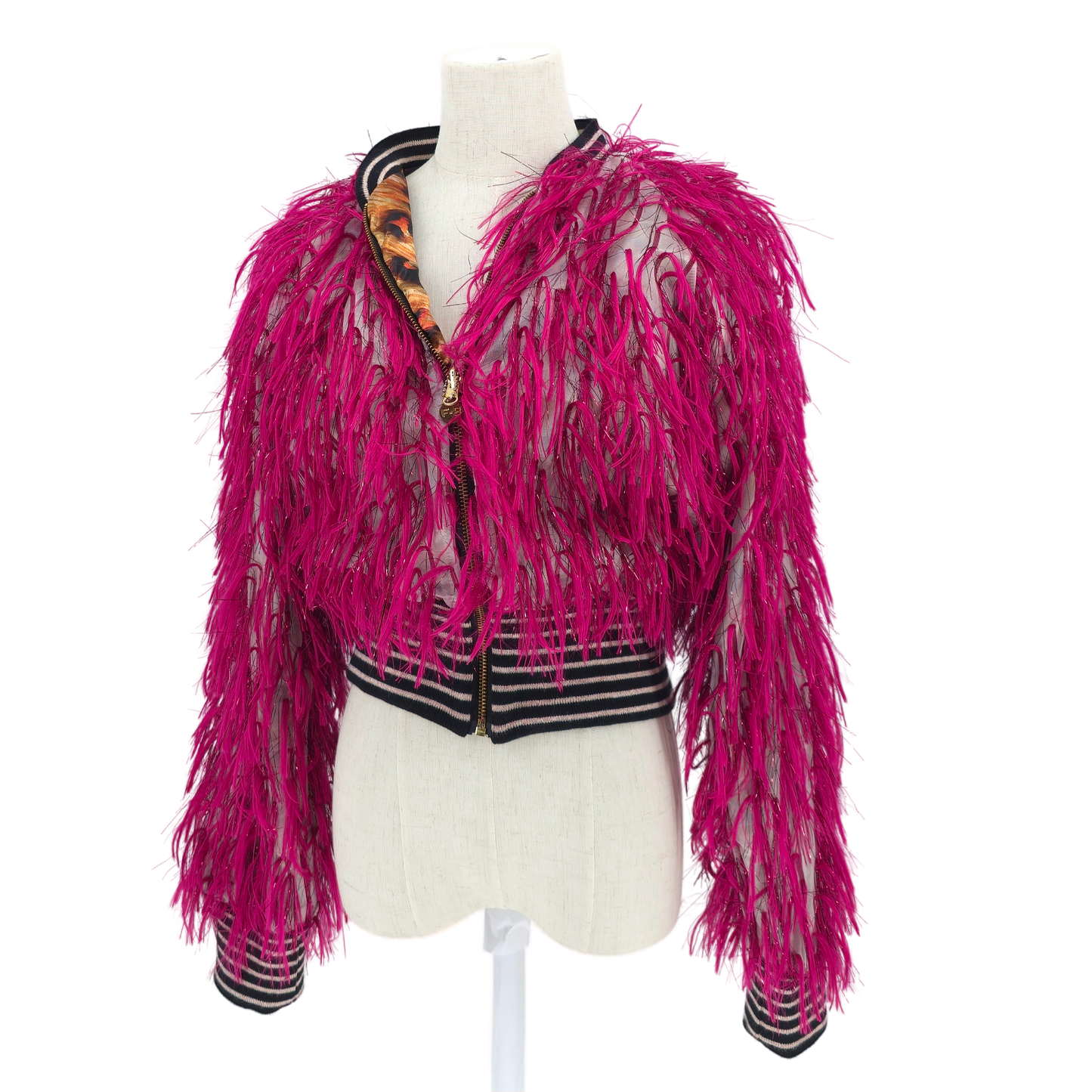 Small Fusia Feather Like Fluff