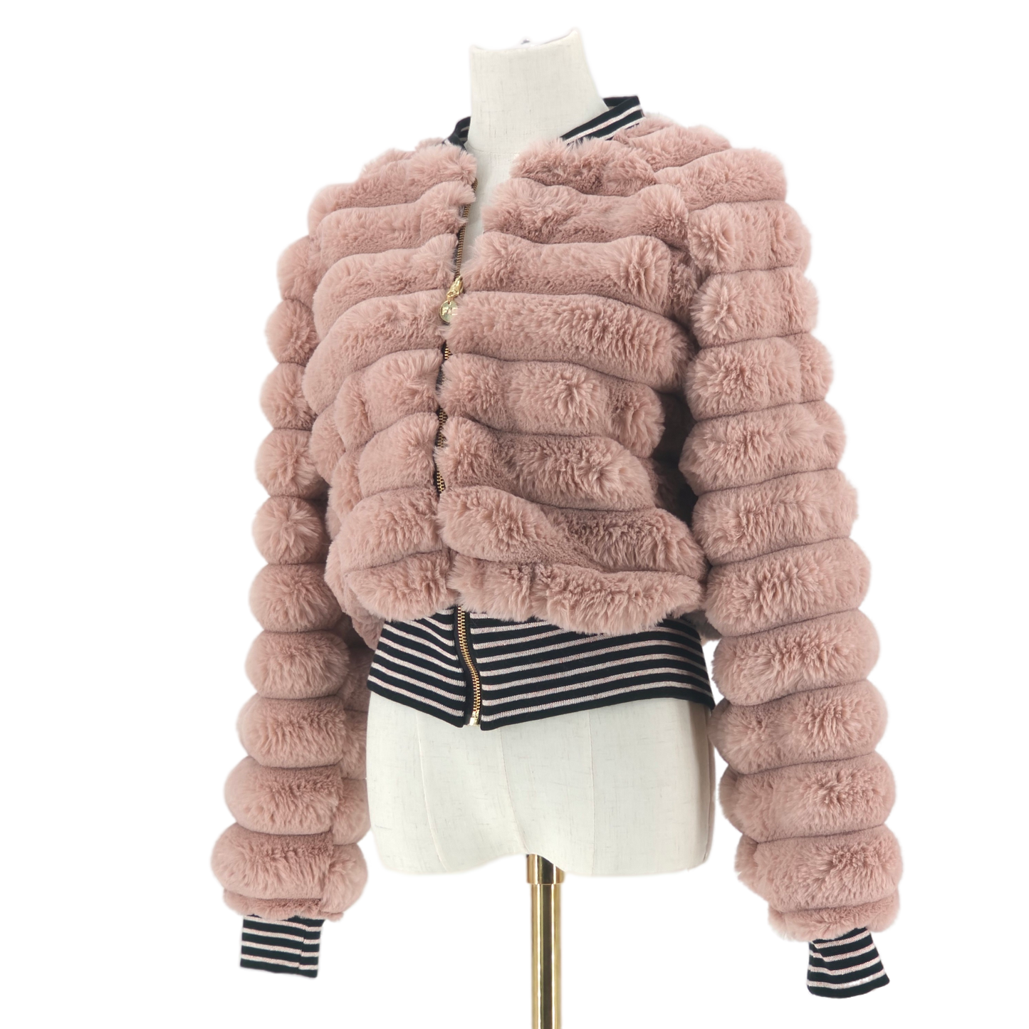 Large Dusty Pink Fur