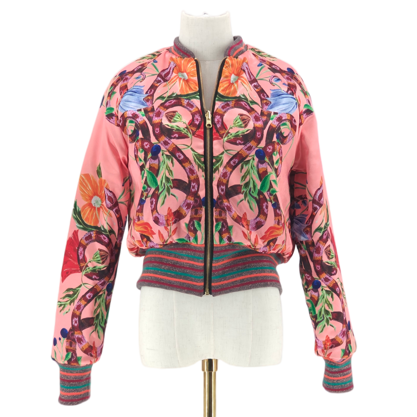 Medium Rose Pink Quilted Velvet