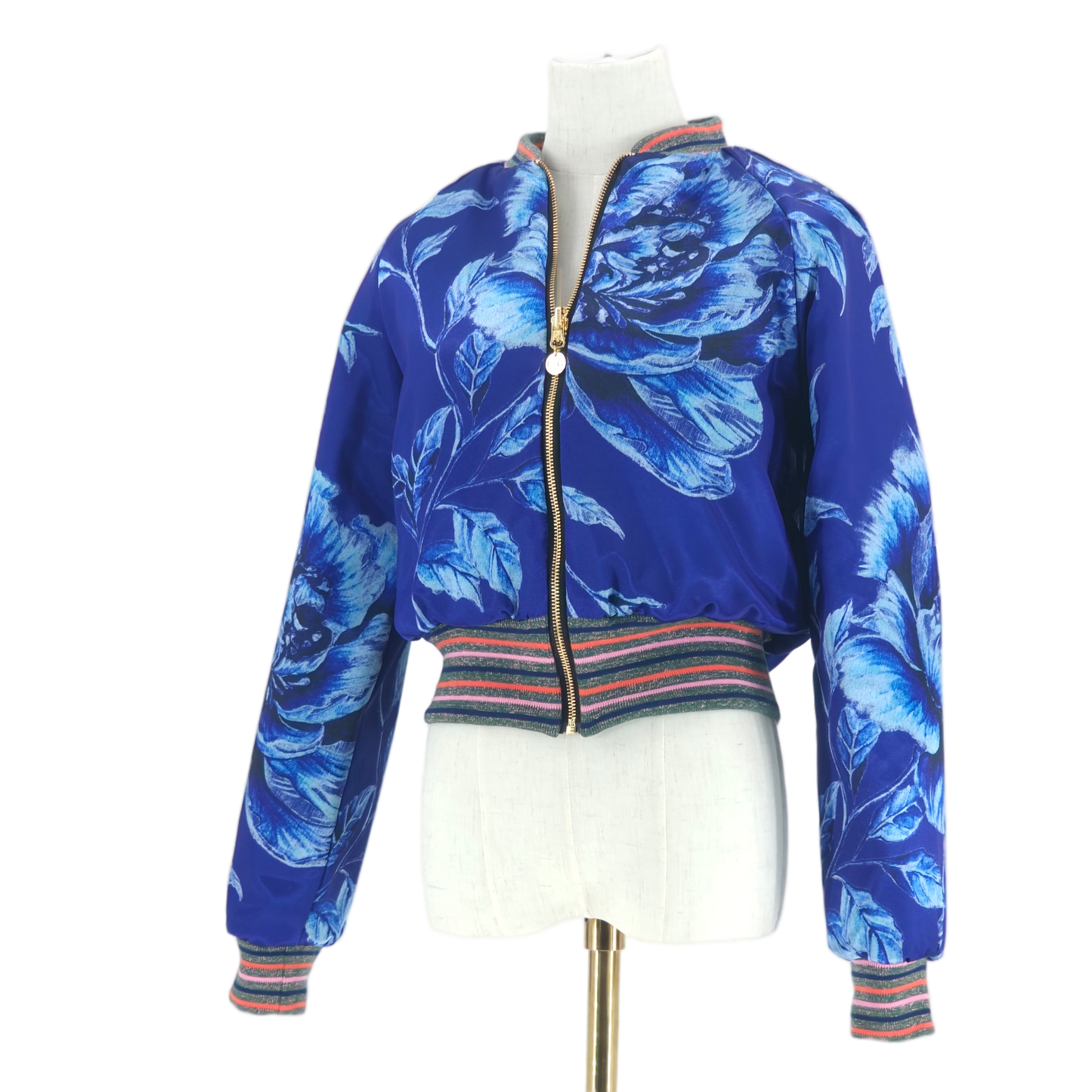 Medium Midnight Navy Quilted Velvet