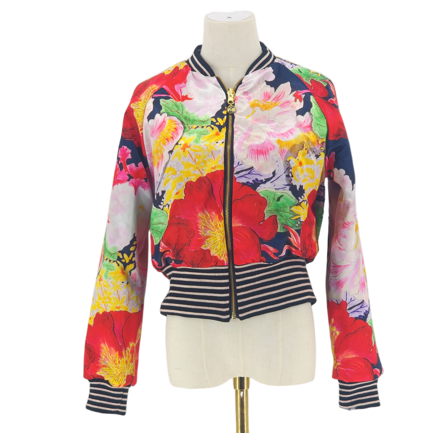 Large Bougainvillea and Gold Brocade