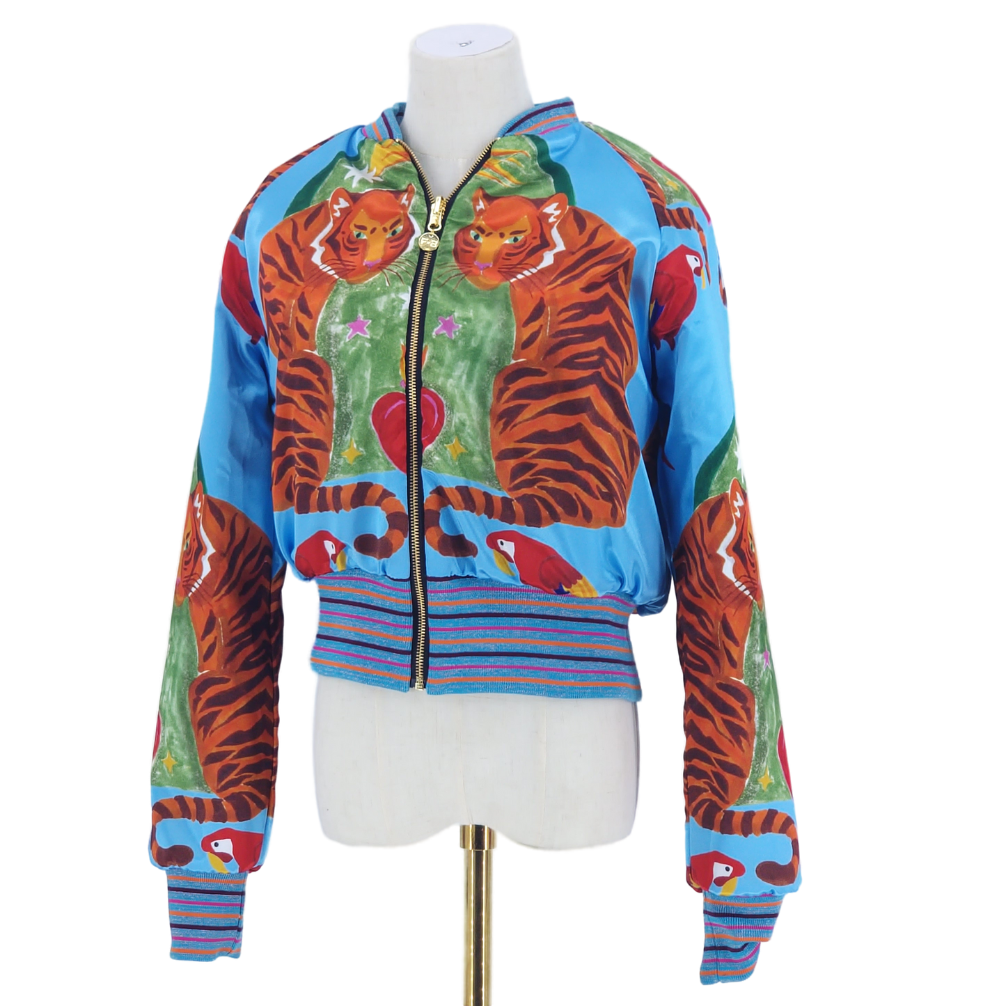 Large Aqua Quilted Velvet