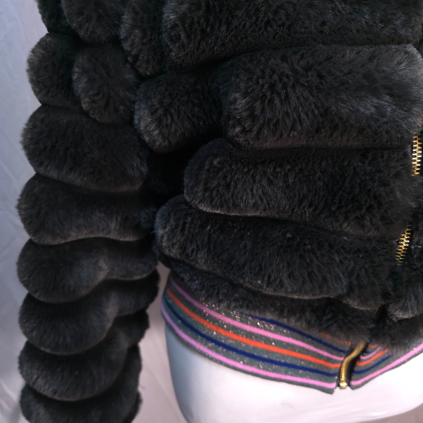 Large Panther Black Fur