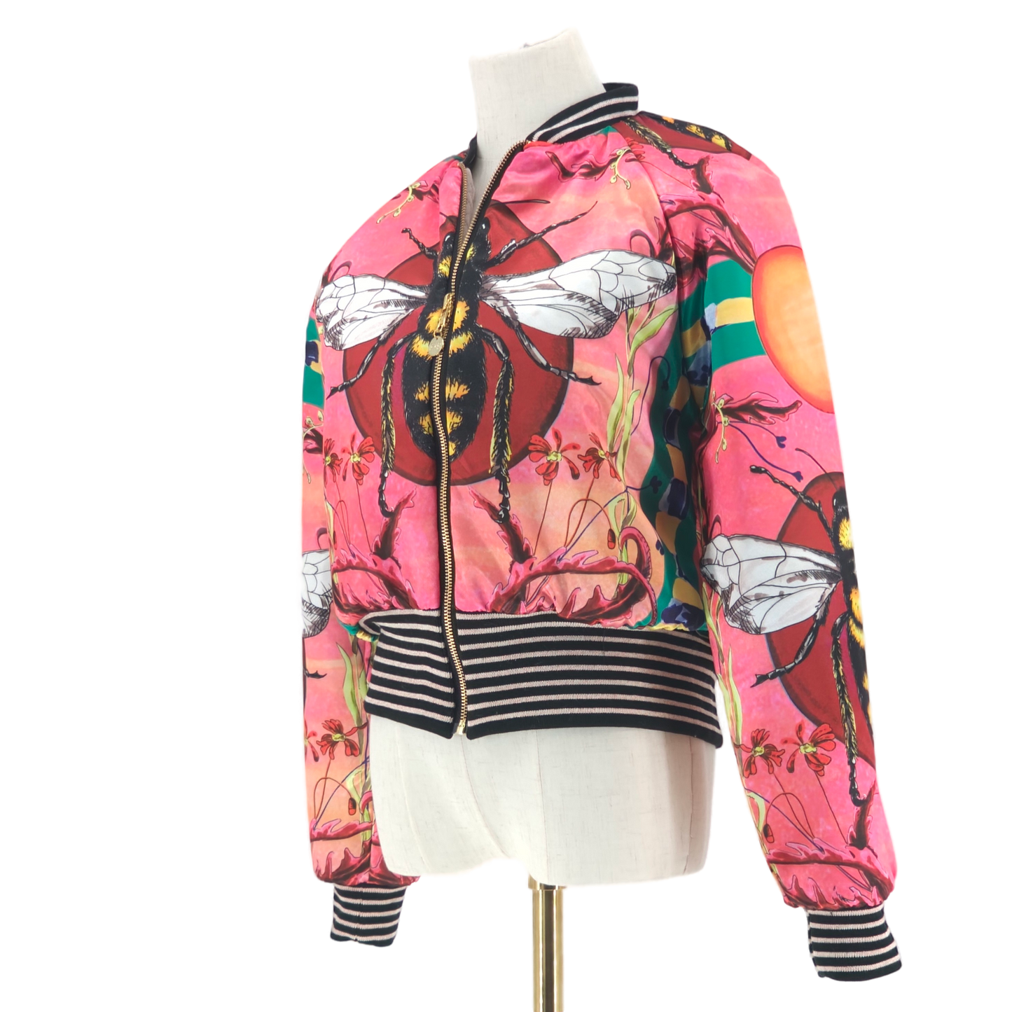 Large Pale Pink Quilted Velvet