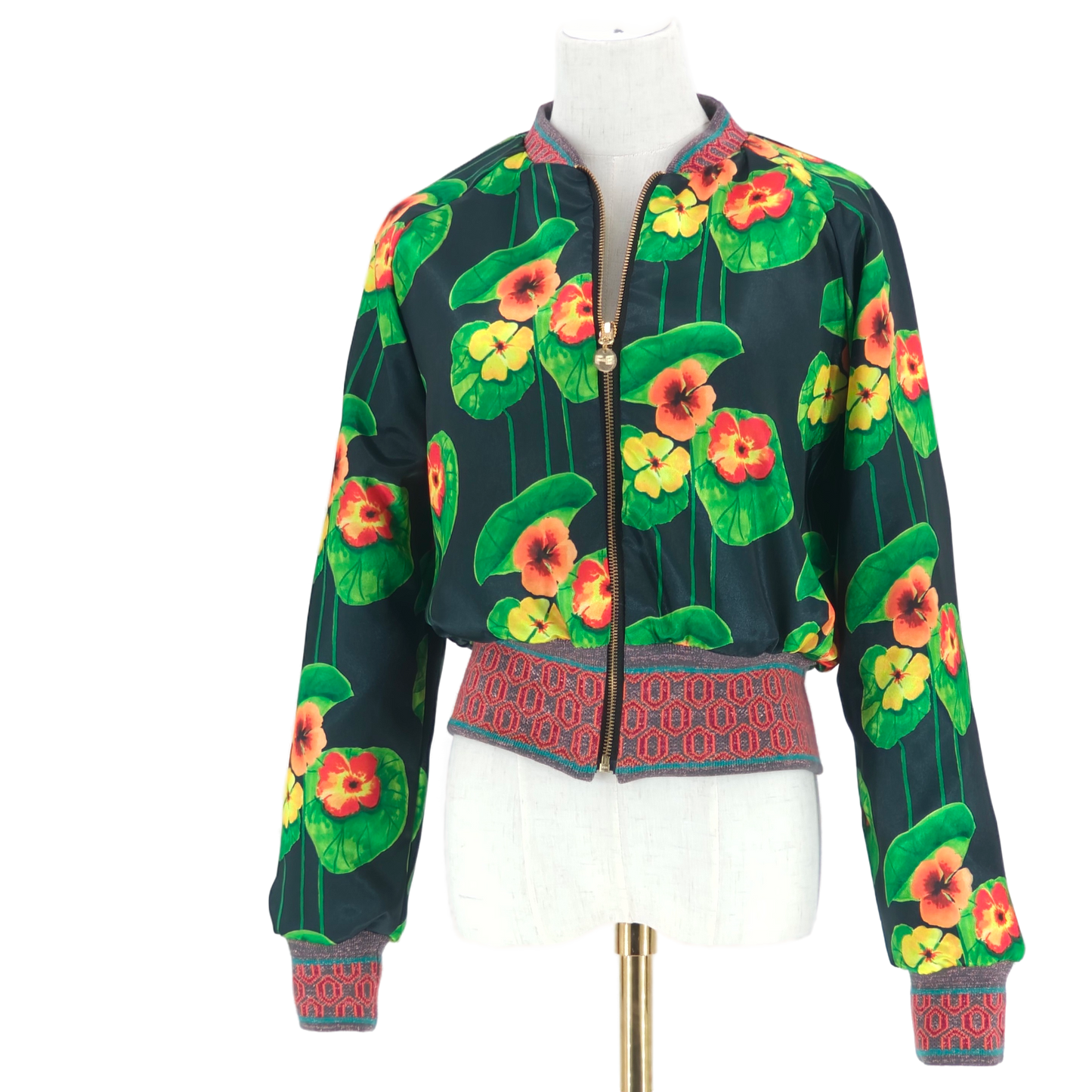 Medium Chartreuse Brocade