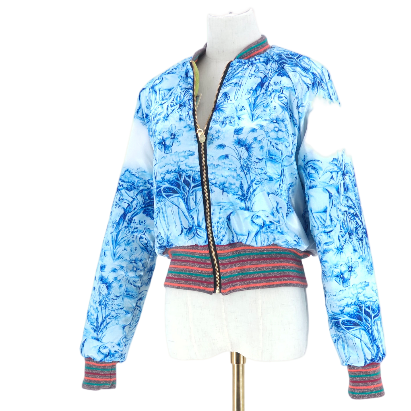 Medium Dirty Lime Quilted Velvet