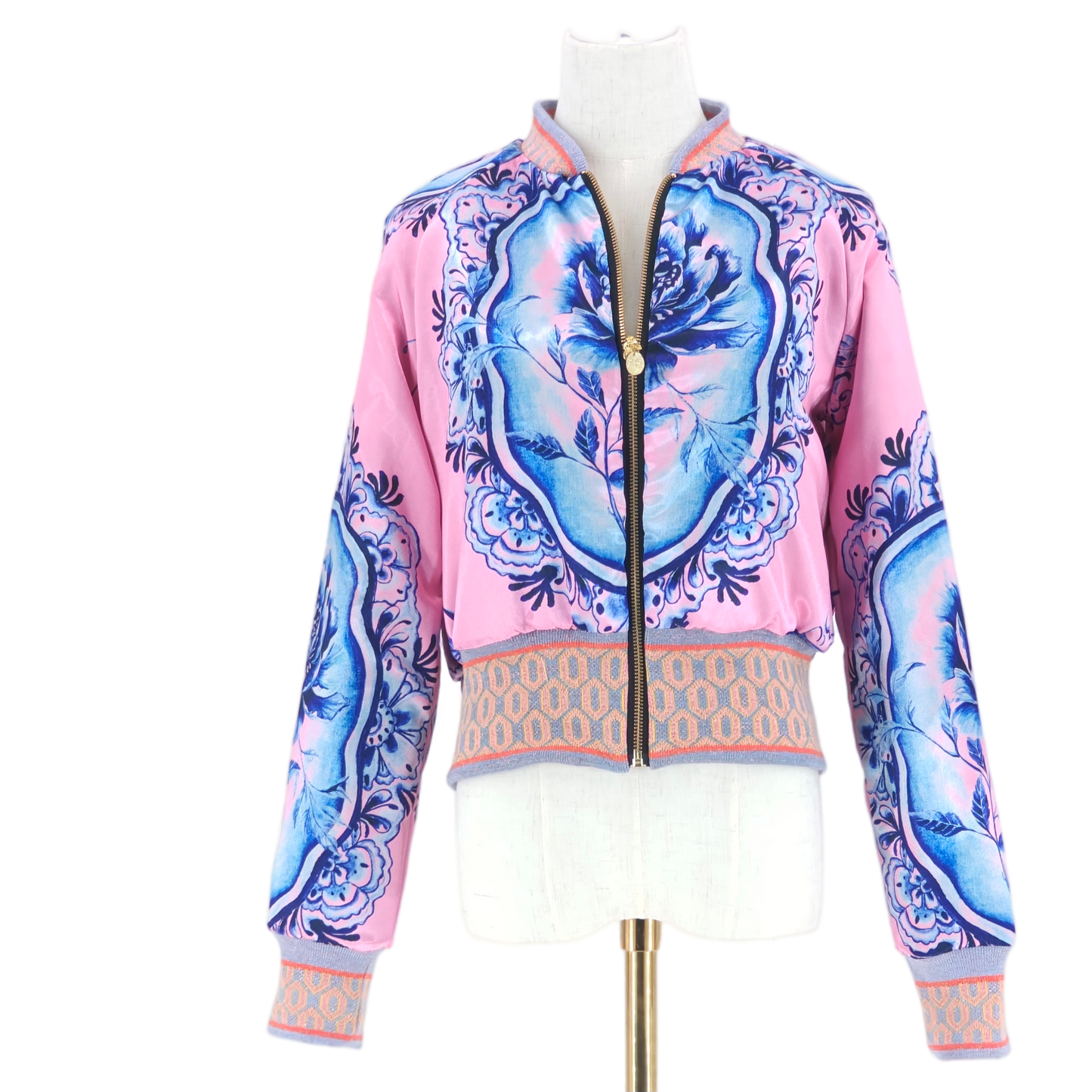 Medium Gold Flower Brocade