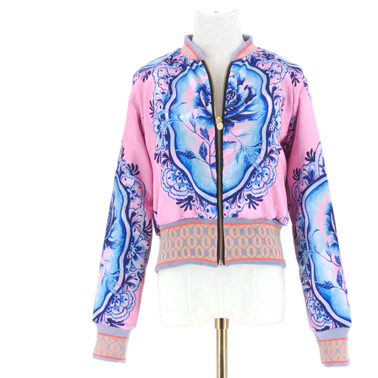 Medium Gold Flower Brocade