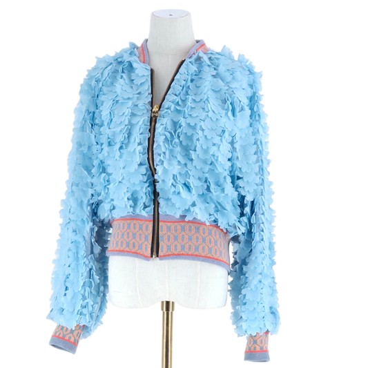 Large Light Blue Blossoms