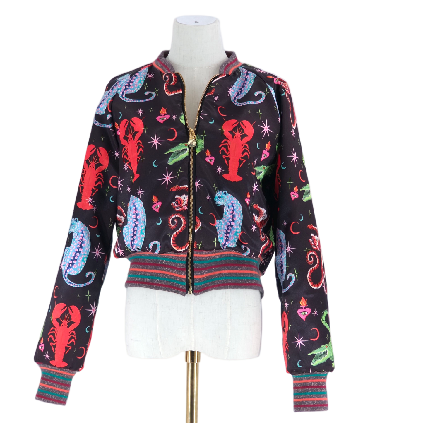 Large Gold Flower Brocade