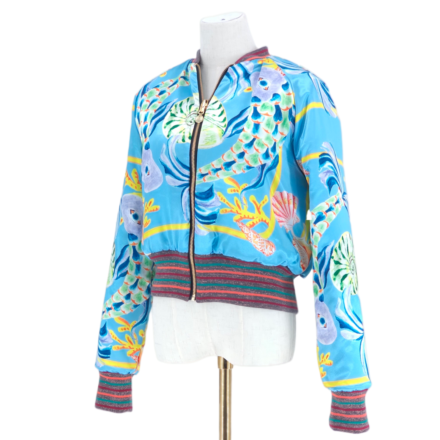 Large Teal Quilted Velvet