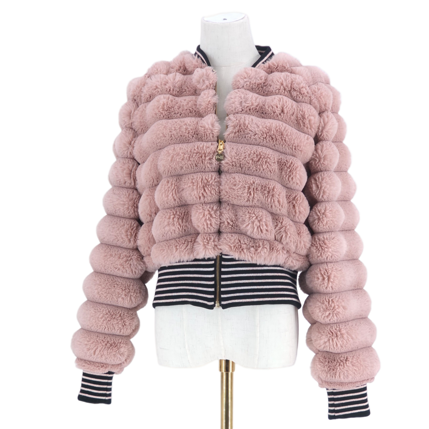 Large Dusty Pink Fur