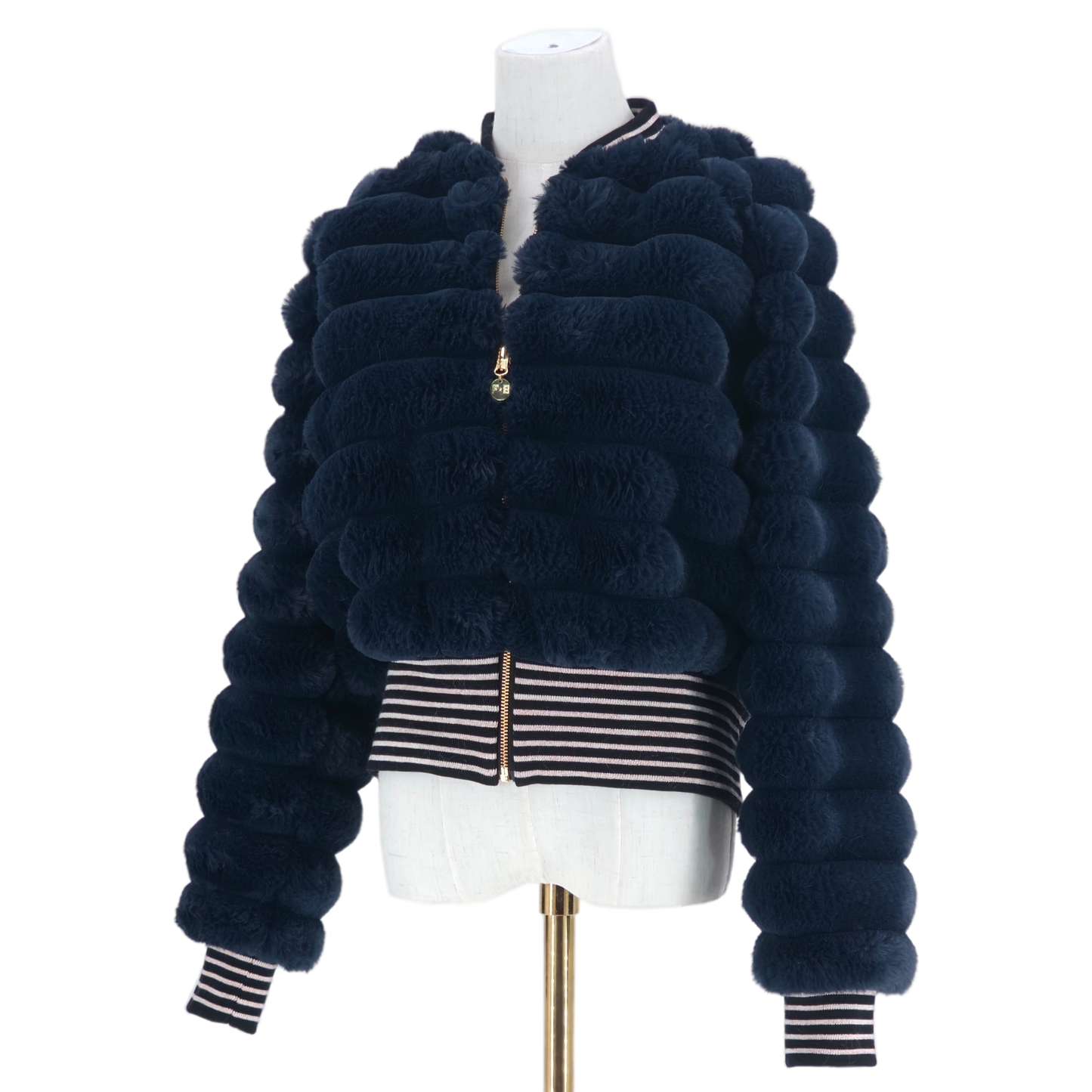 Large Navy Fur