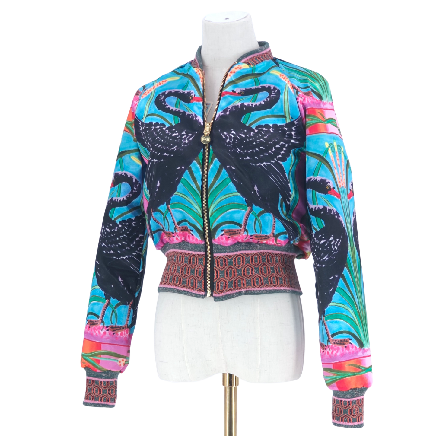 Small Shades of Pink Flower Brocade