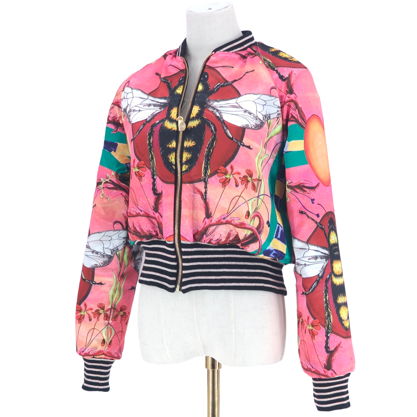 Medium Black Quilted Velvet