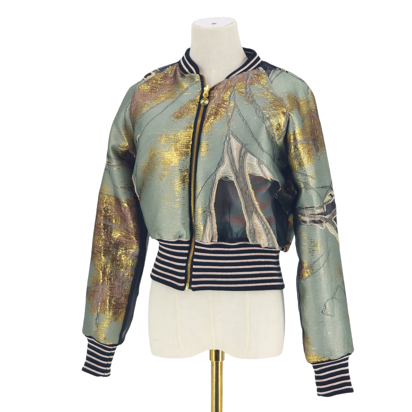 Small Lichen and Gold Brocade