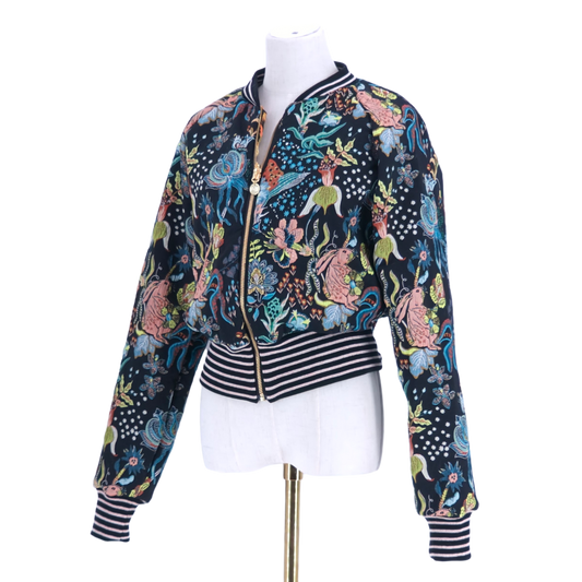 Large Black Bunny Jacquard