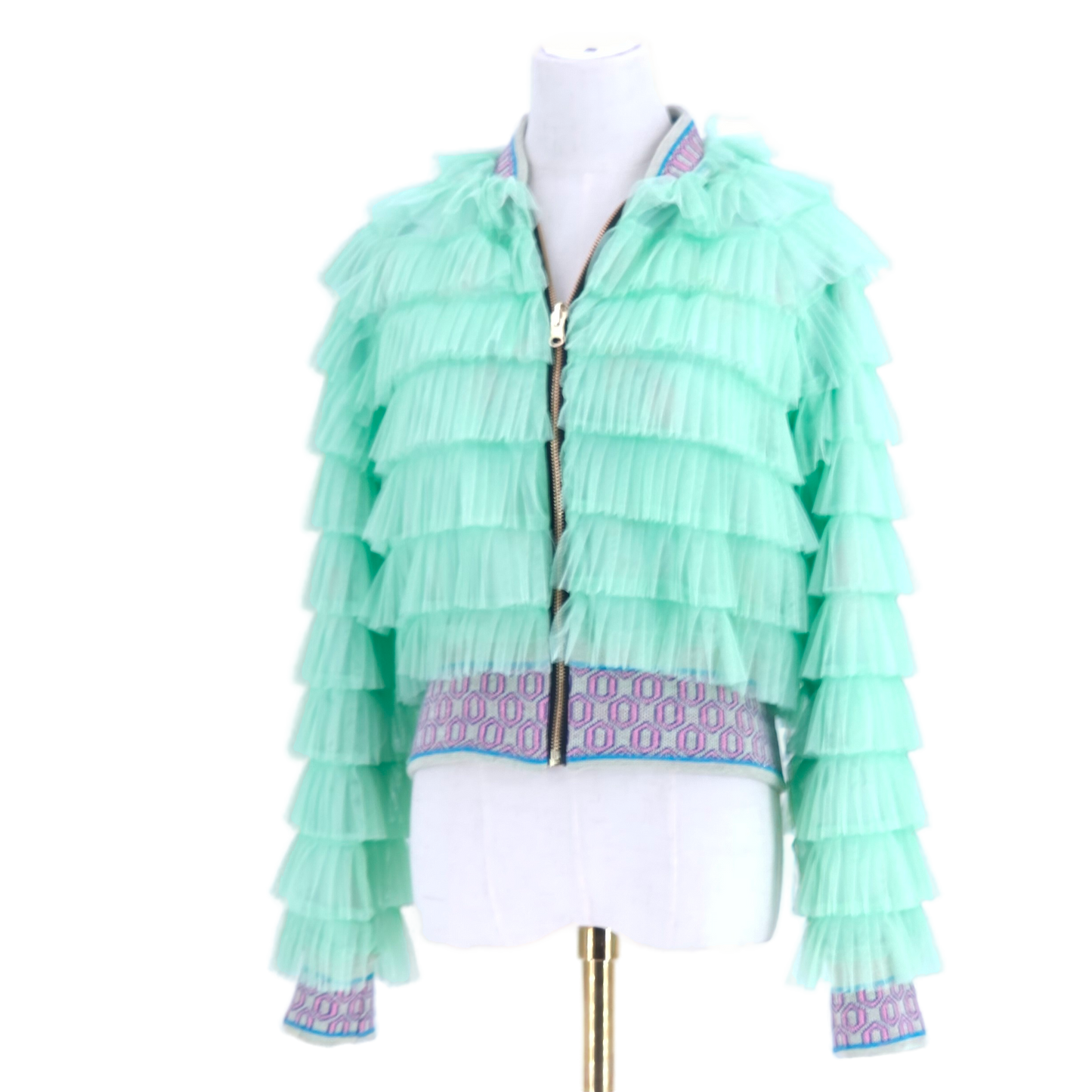 Small Mint Green Frill
