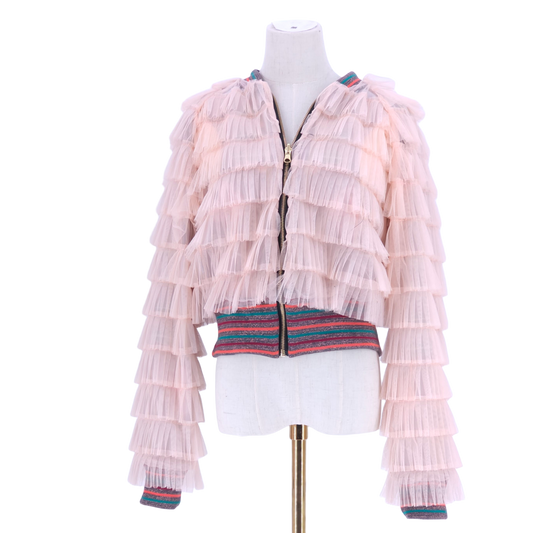 Large Blush Pink Frill