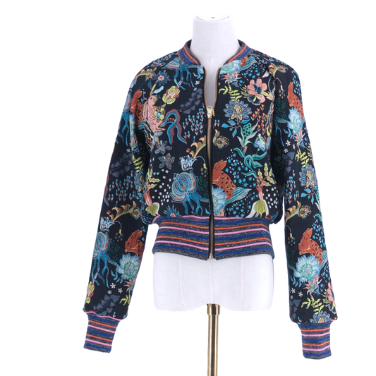 Medium Black Bunny Jacquard