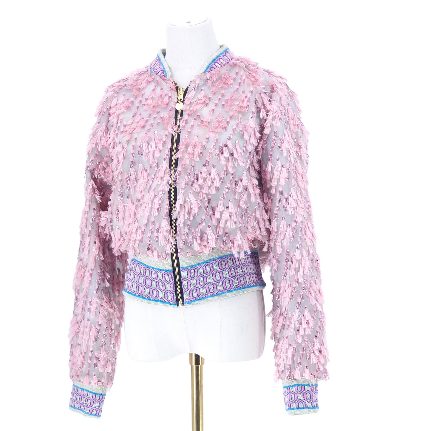 Large Fine Pink Tassels