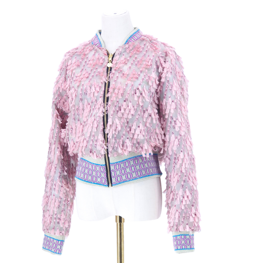 Large Fine Pink Tassels