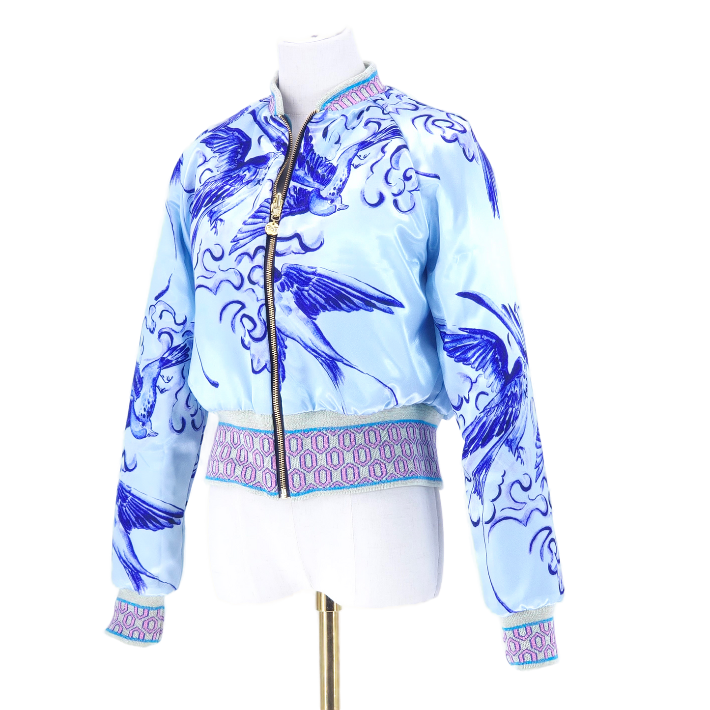 Medium Teal Quilted Velvet