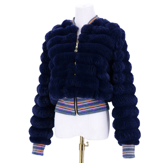 Small Navy Fur