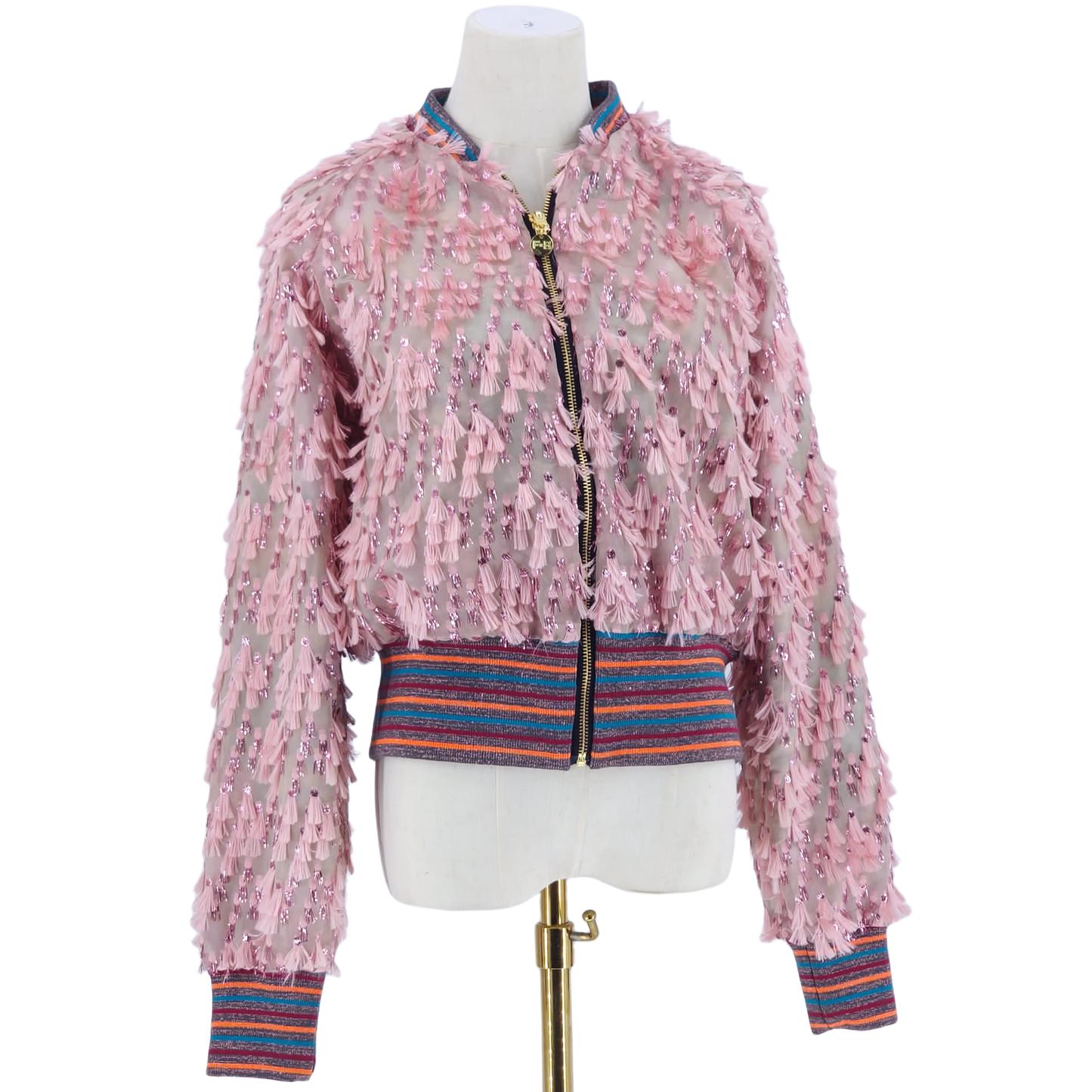 Large Fine Pink Tassels