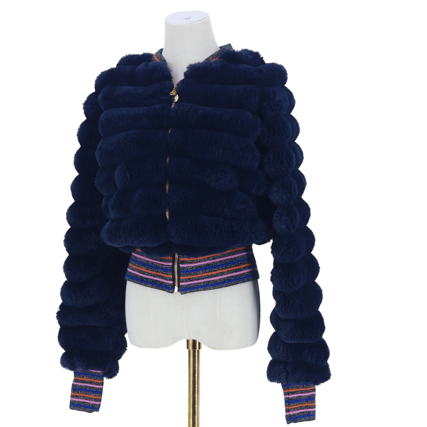 Large Navy Fur