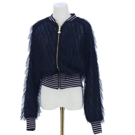 Large Black Tassels