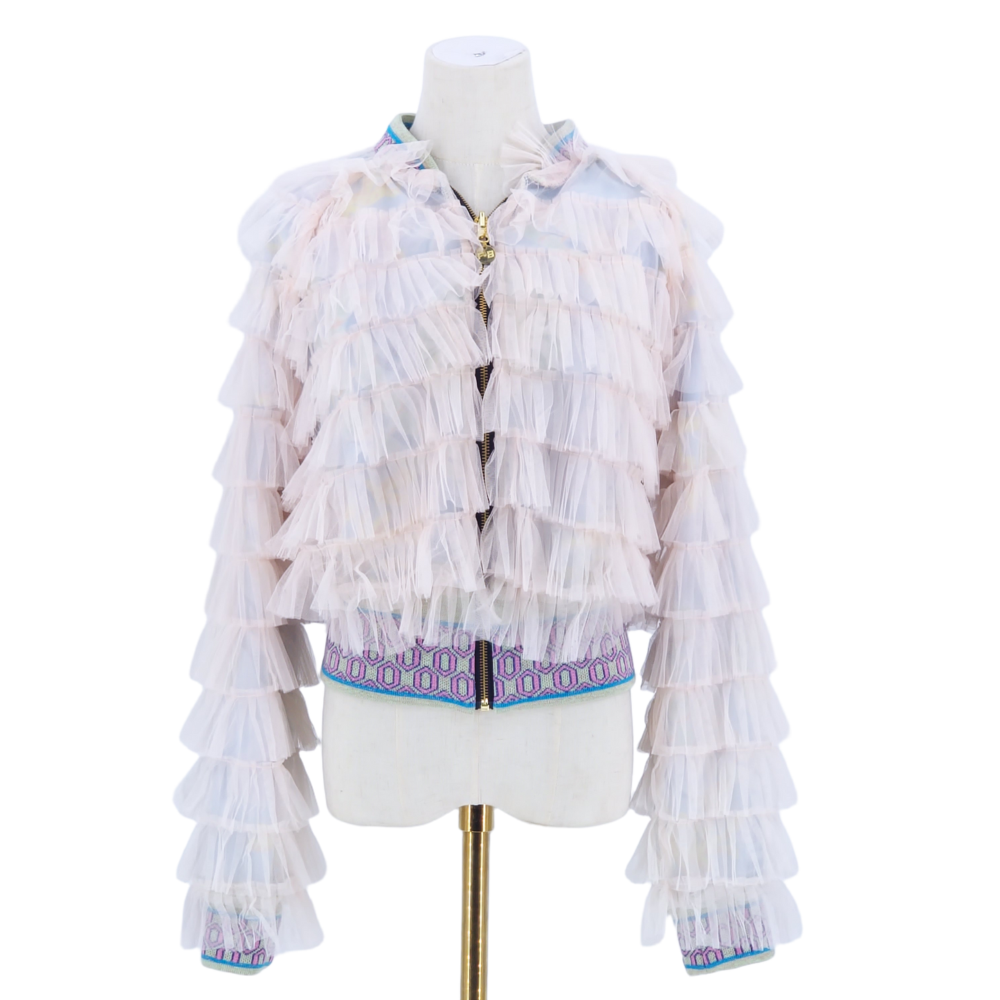 Large Light Pink Frill