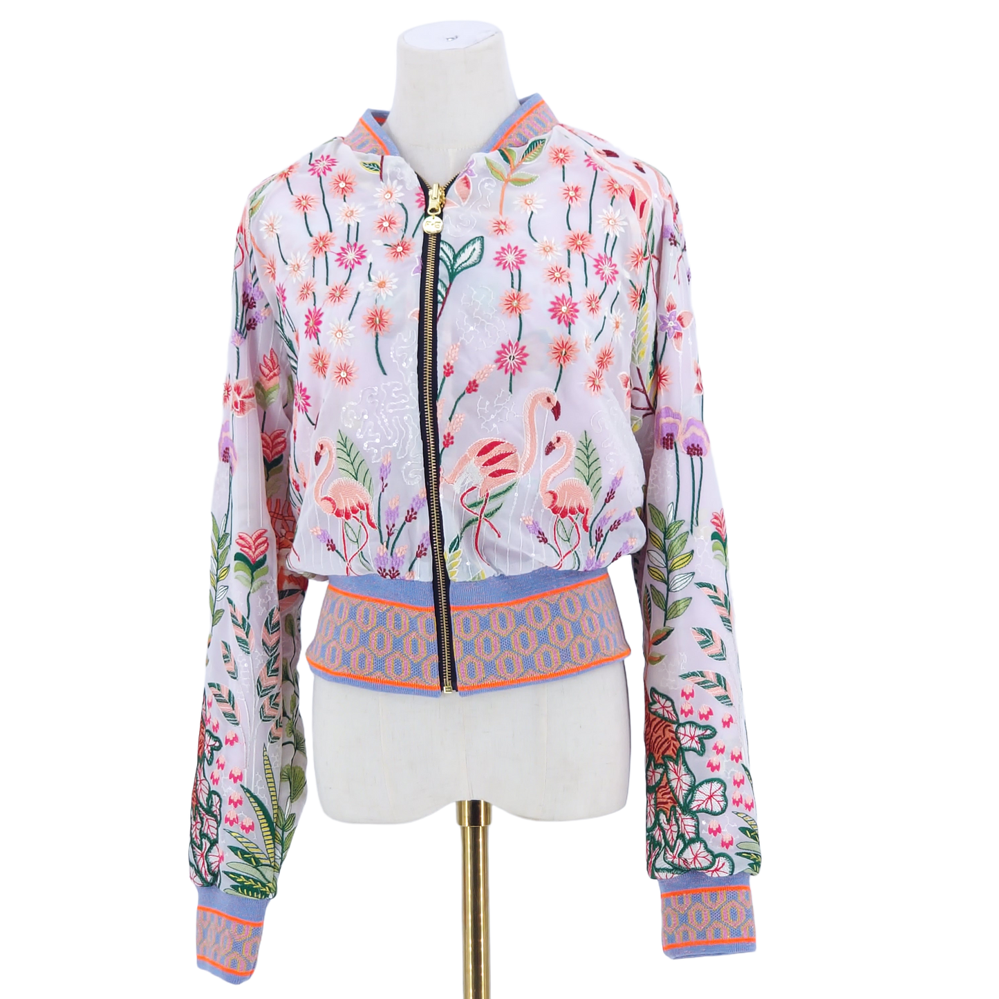 Large Country Life Embroidered