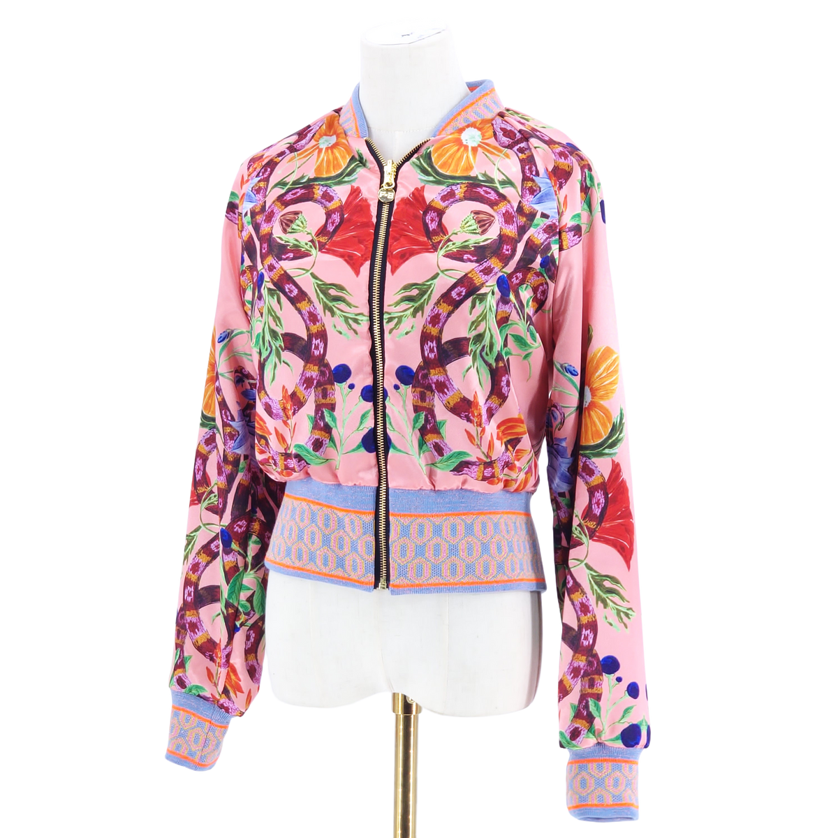 Medium Pink Country Life Embroidered