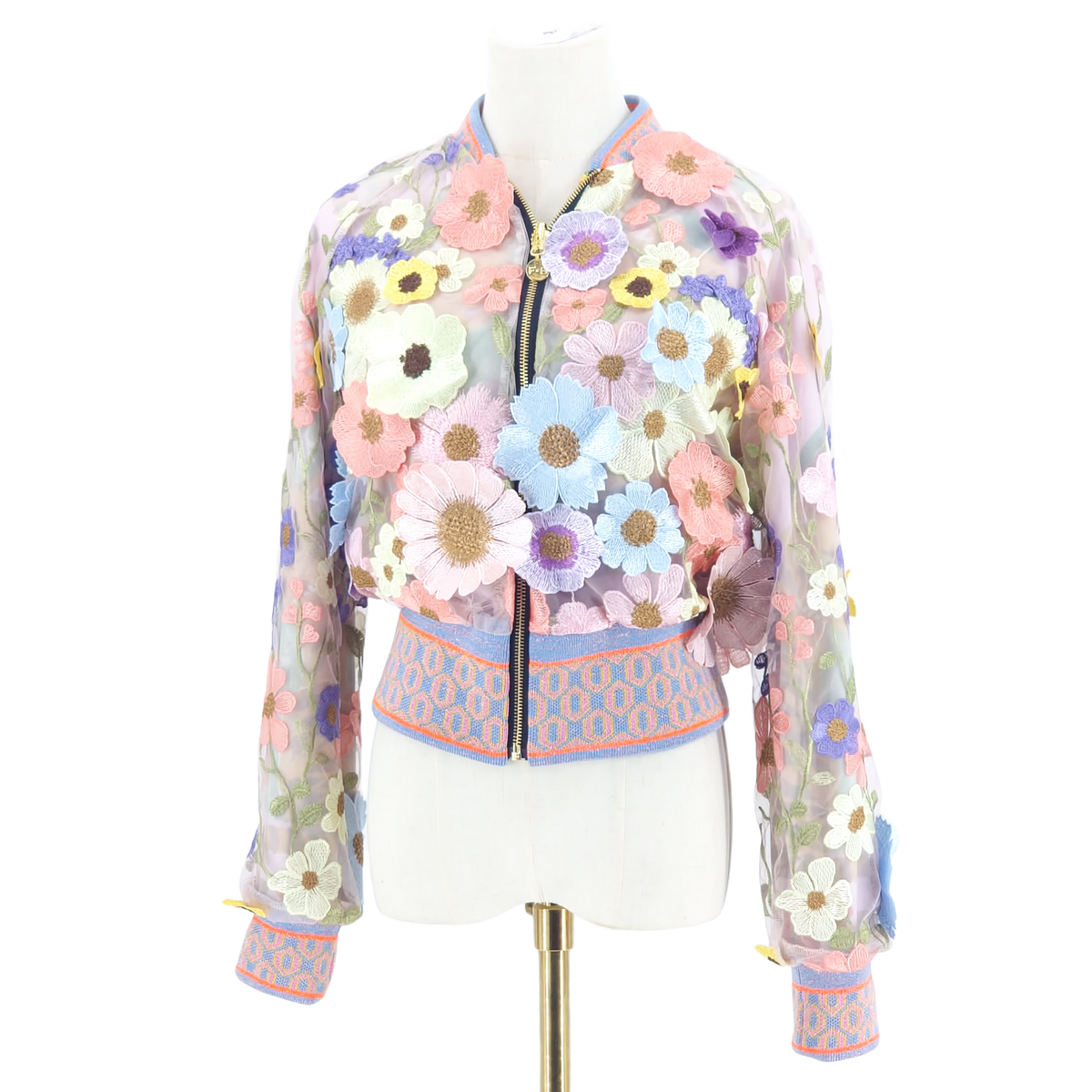 Medium Multicolour 3D Flowers