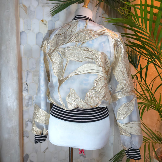 Medium Gold Brocade