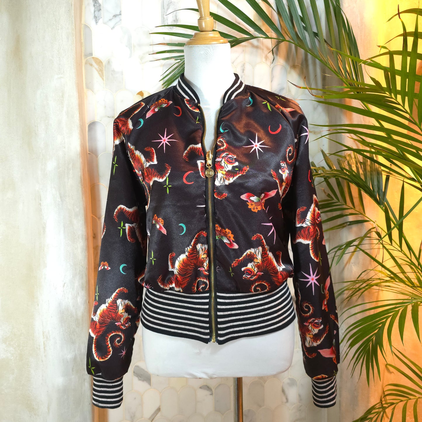 Large Copper Brocade