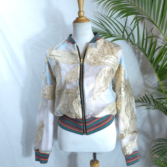 Large Gold Brocade