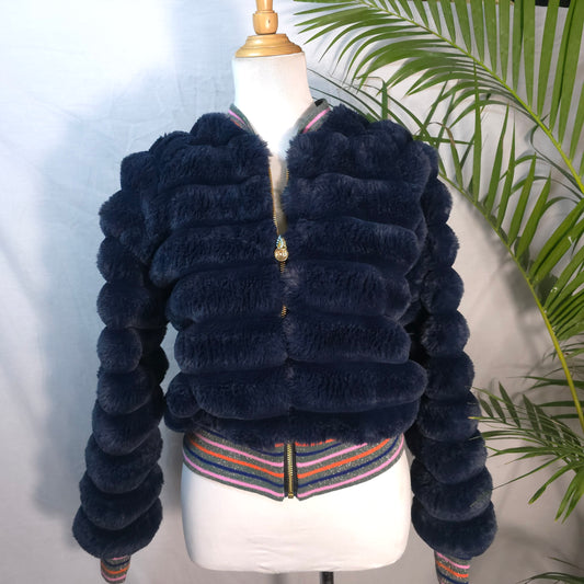 Small Navy Fur