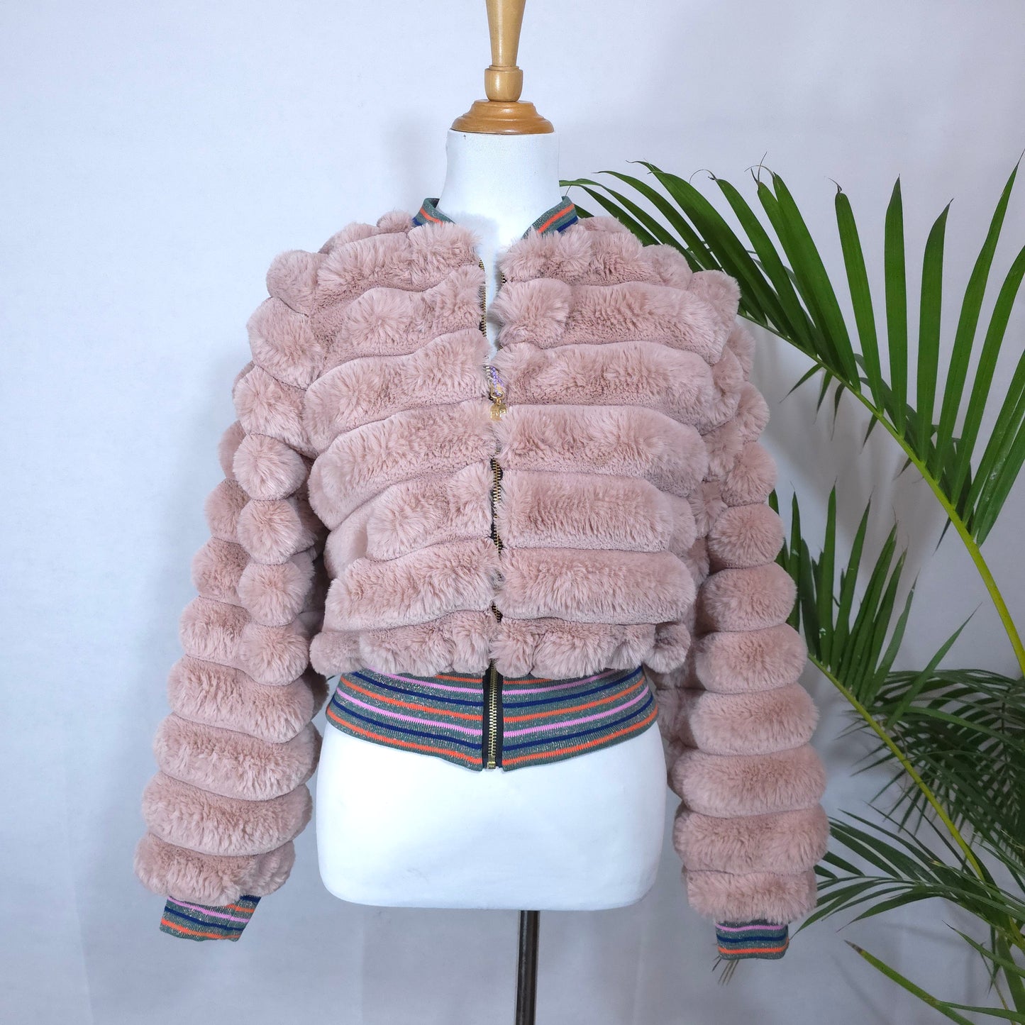 Medium Dusty Pink Fur