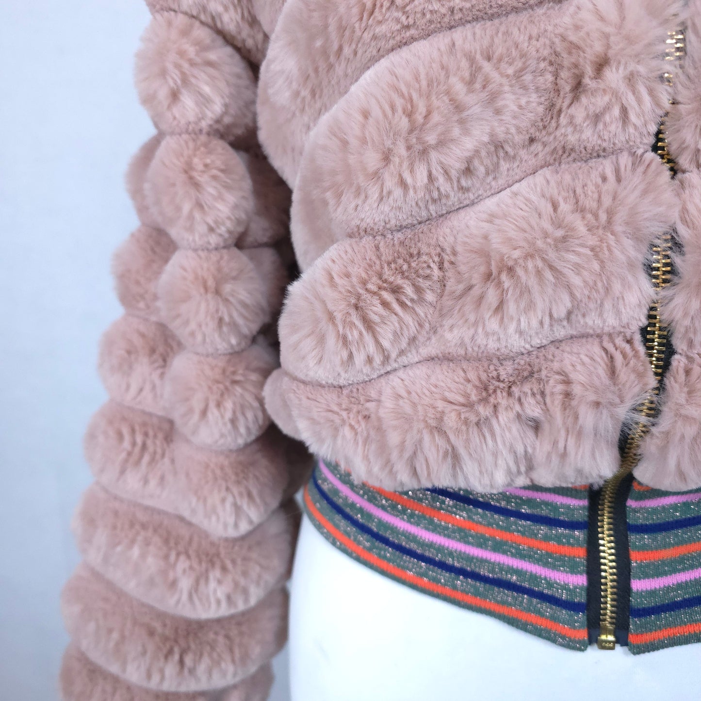 Medium Dusty Pink Fur