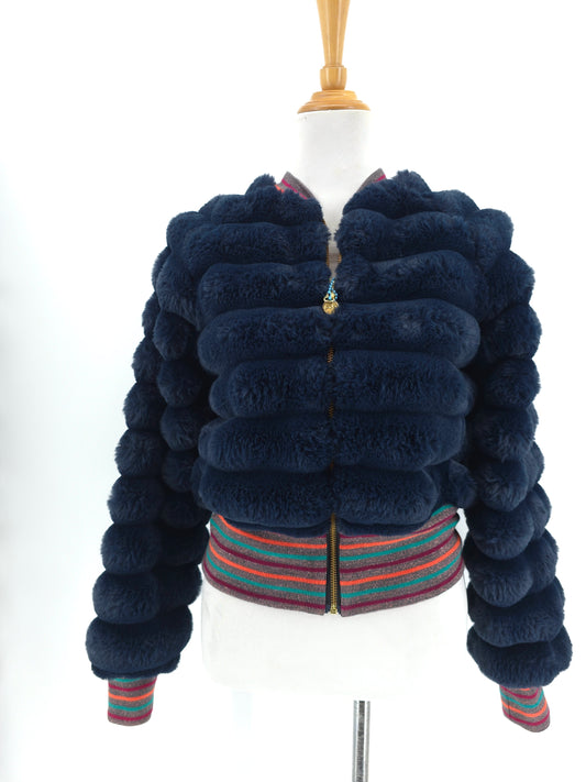 Medium Navy Fur