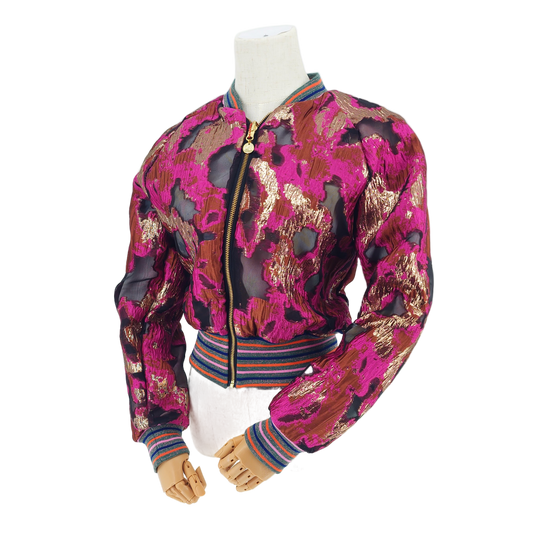 Small Bougainvillea and Gold Brocade